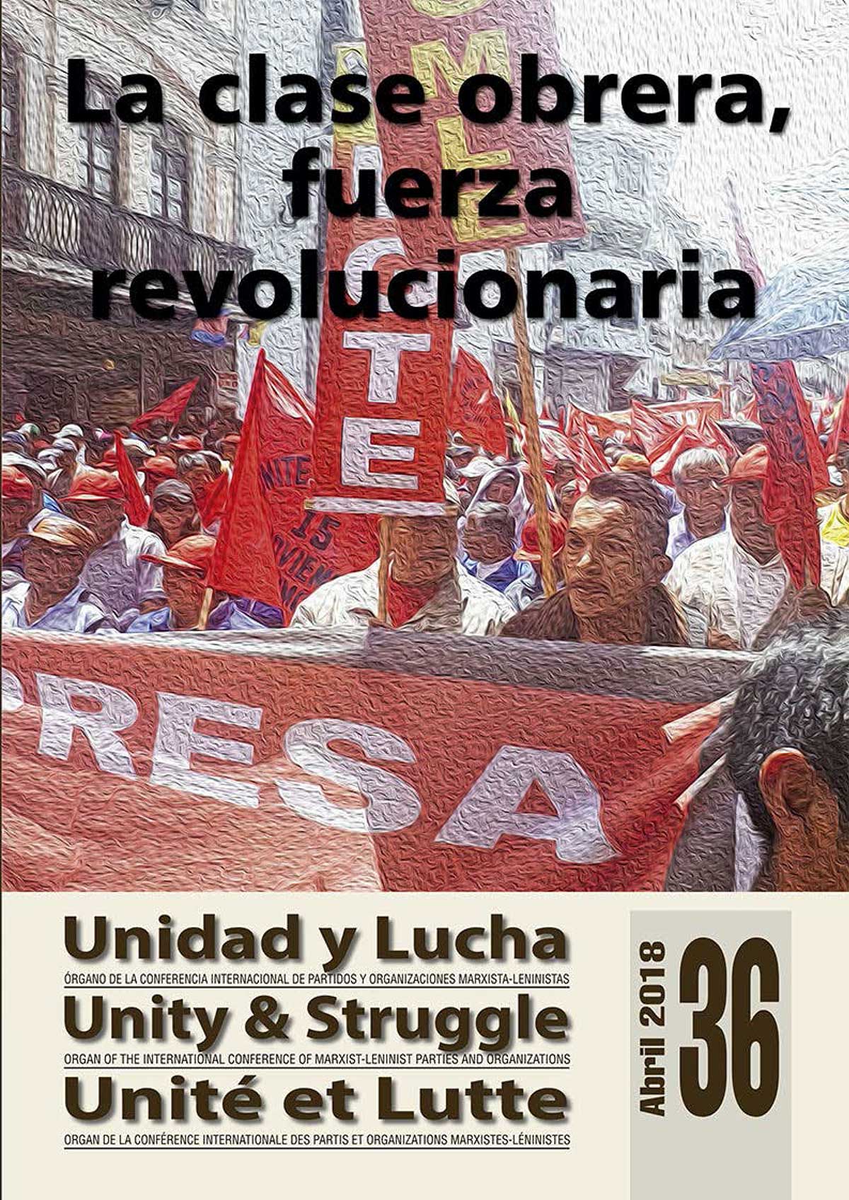 Unidad y Lucha No 36 Conferencia