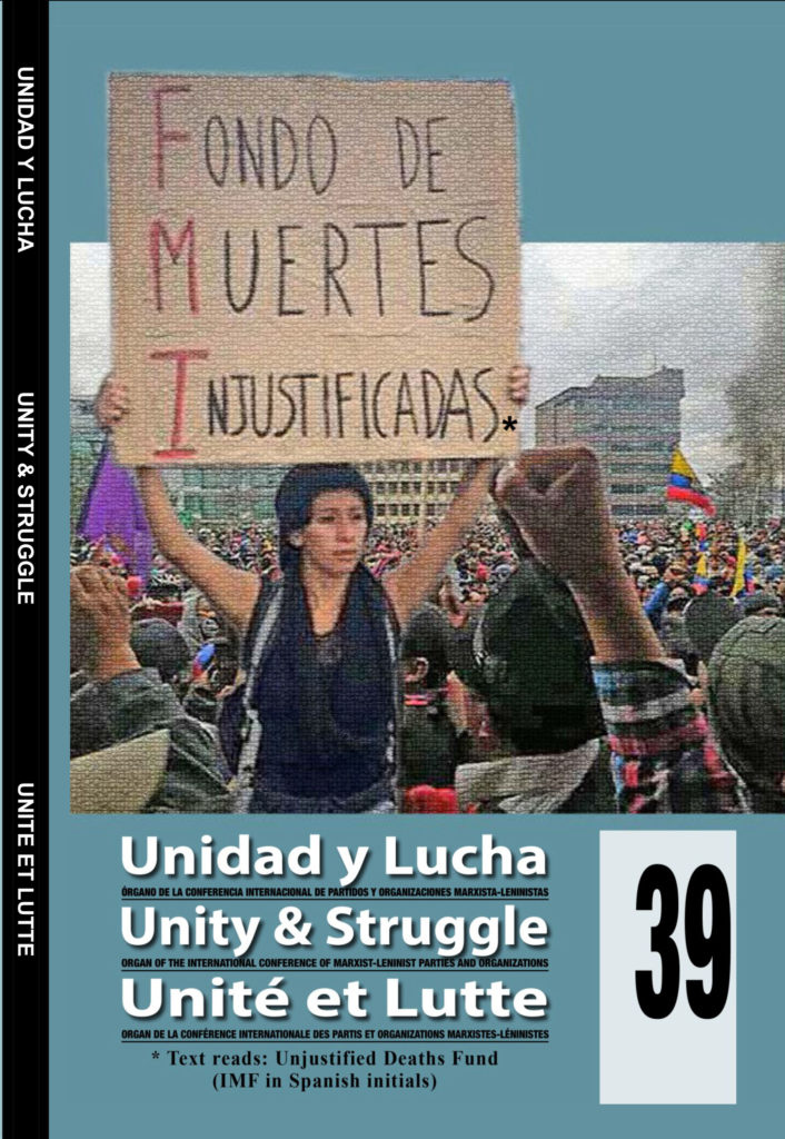 Unidad y Lucha No 39 Conferencia